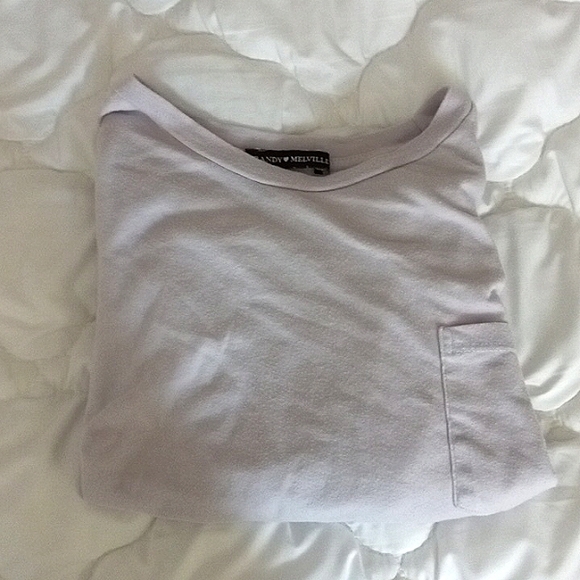 Brandy Melville rare lilac crop top 💜 - Picture 1 of 5